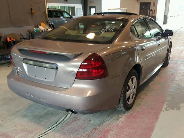 2G2WP552971215098 - 2007 PONTIAC GRAND PRIX GOLD photo 4