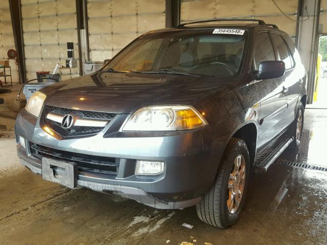2HNYD18856H550719 - 2006 ACURA MDX TOURIN CHARCOAL photo 2