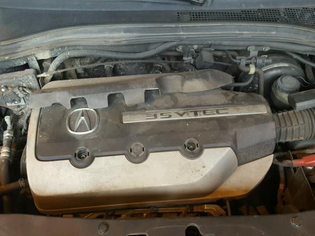 2HNYD18856H550719 - 2006 ACURA MDX TOURIN CHARCOAL photo 7
