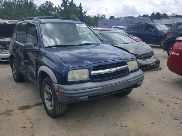 2CNBJ734846915734 - 2004 CHEVROLET TRACKER ZR BLUE photo 1