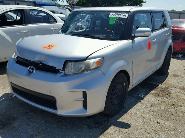 JTLZE4FE0CJ015541 - 2012 TOYOTA SCION XB Gümüş foto 2