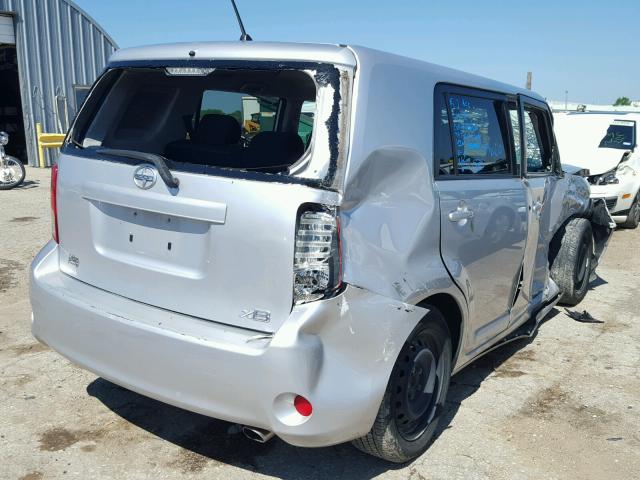 JTLZE4FE0CJ015541 - 2012 TOYOTA SCION XB Gümüş foto 4