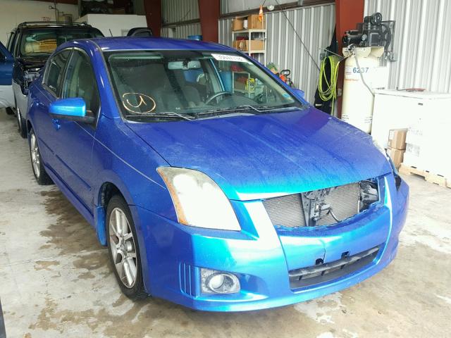 3N1BB61E68L716449 - 2008 NISSAN SENTRA SE- BLUE photo 1