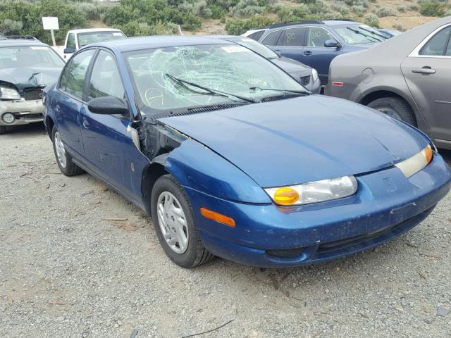 1G8ZF52822Z218102 - 2002 SATURN SL BLUE photo 1