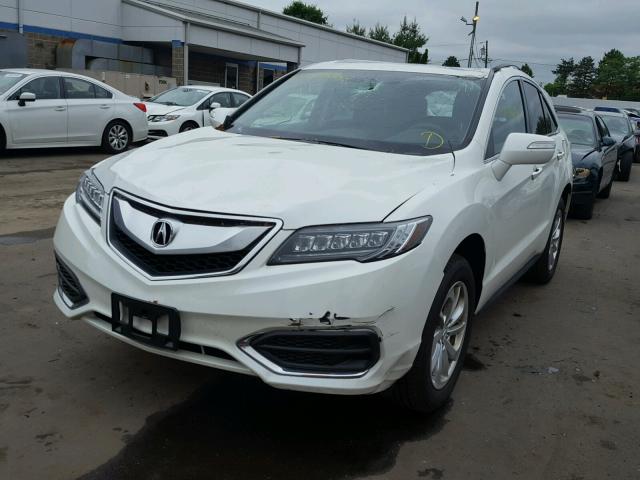 5J8TB4H34JL006785 - 2018 ACURA RDX BASE WHITE photo 2