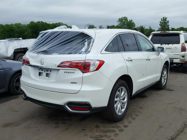 5J8TB4H34JL006785 - 2018 ACURA RDX BASE WHITE photo 4