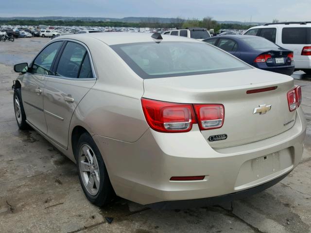 1G11B5SLXEF111512 - 2014 CHEVROLET MALIBU LS GOLD photo 3