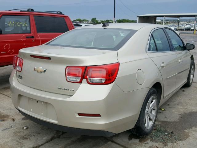 1G11B5SLXEF111512 - 2014 CHEVROLET MALIBU LS GOLD photo 4