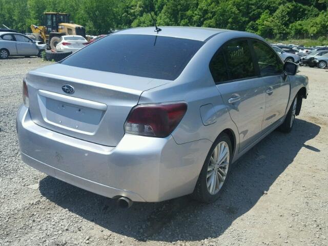 JF1GJAD62DG009527 - 2013 SUBARU IMPREZA PR SILVER photo 4