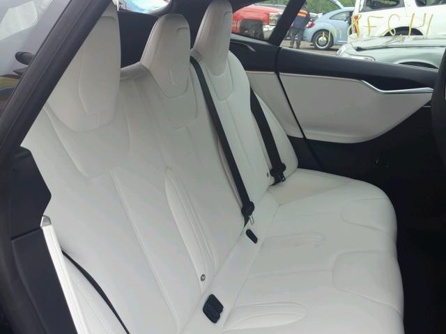 5YJSA1E22HF209890 - 2017 TESLA MODEL S 黑色 照片 6