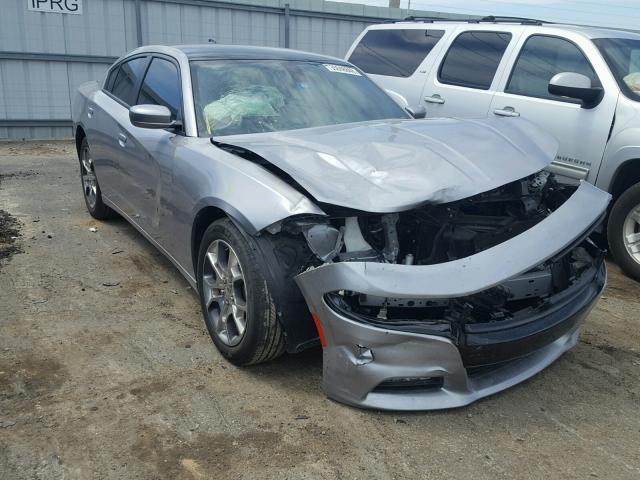 2C3CDXJG7FH815438 - 2015 DODGE CHARGER SX SILVER photo 1