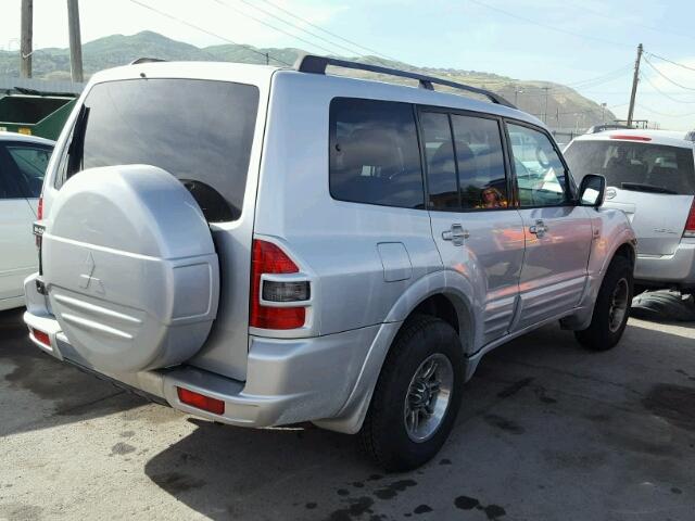 JA4MW51R62J045722 - 2002 MITSUBISHI MONTERO LI SILVER photo 4