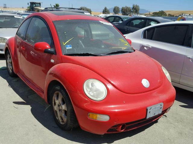 3VWCK21C73M400468 - 2003 VOLKSWAGEN NEW BEETLE RED photo 1