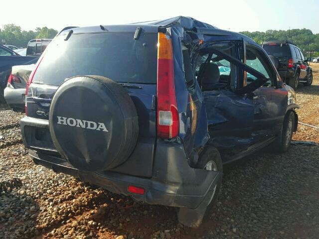 SHSRD78823U126180 - 2003 HONDA CR-V EX BLUE photo 4