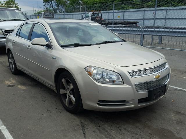 1G1ZF57559F107066 - 2009 CHEVROLET MALIBU HYB CREAM photo 1