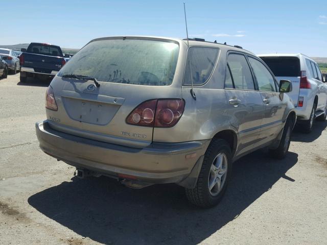 JT6GF10UXX0008081 - 1999 LEXUS RX 300 TAN photo 4