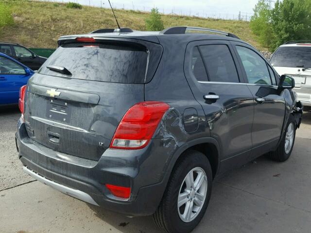 KL7CJLSB2HB094292 - 2017 CHEVROLET TRAX 1LT CHARCOAL photo 4