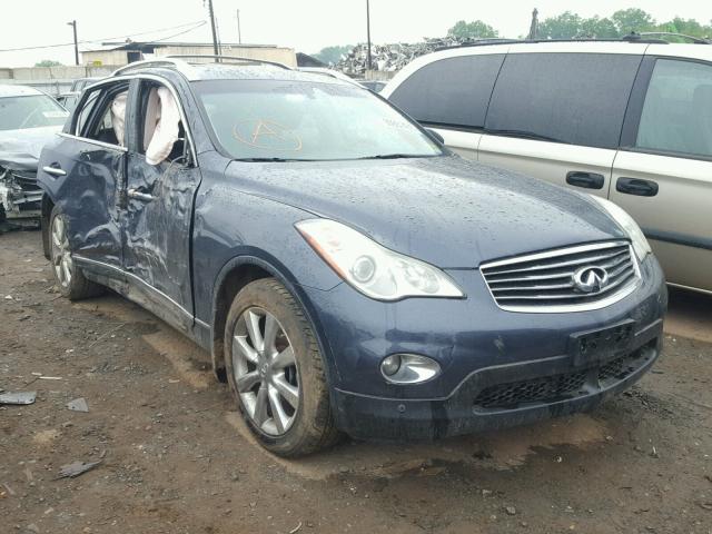 JNKAJ09F78M360894 - 2008 INFINITI EX35 BASE BLUE photo 1