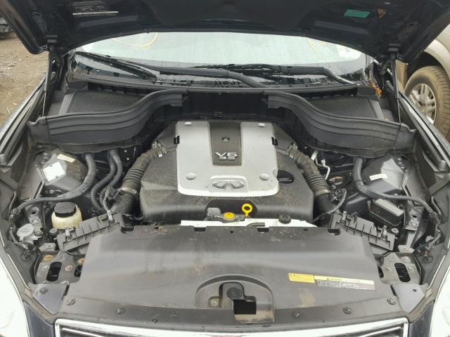 JNKAJ09F78M360894 - 2008 INFINITI EX35 BASE BLUE photo 7