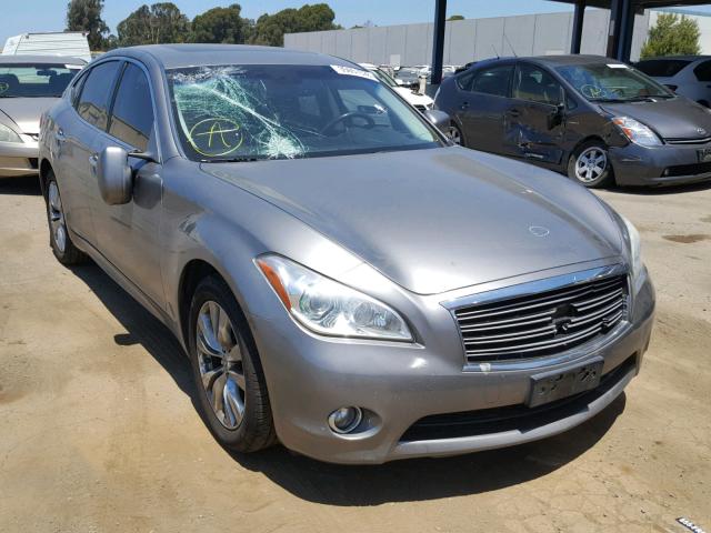 JN1BY1AP5CM331529 - 2012 INFINITI M37 GRAY photo 1