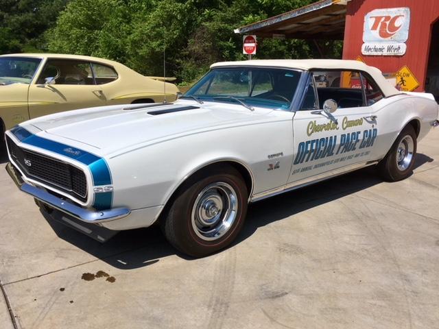 124677N236170 - 1967 CHEVROLET CAMARO CNV WHITE photo 2