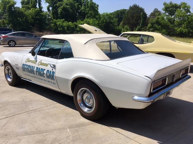 124677N236170 - 1967 CHEVROLET CAMARO CNV WHITE photo 3