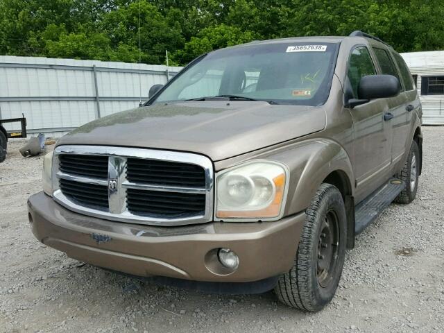 1D4HB58D24F158427 - 2004 DODGE DURANGO LI GOLD photo 2