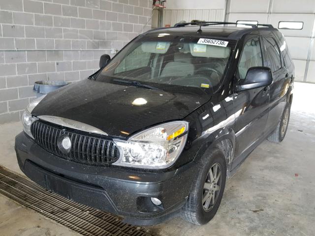 3G5DA03E54S559099 - 2004 BUICK RENDEZVOUS BLACK photo 2