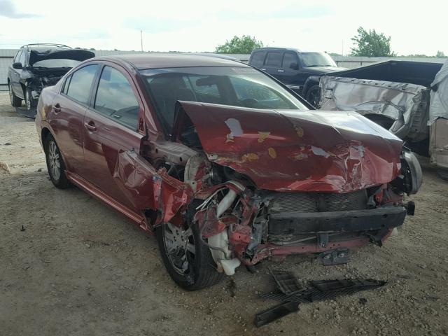 4A32B2FF6AE013069 - 2010 MITSUBISHI GALANT FE RED photo 1