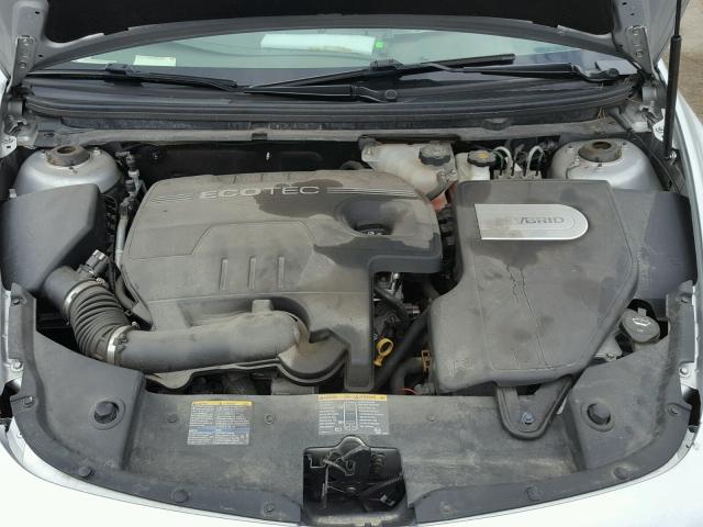 1G1ZF575X9F220561 - 2009 CHEVROLET MALIBU HYB SILVER photo 7