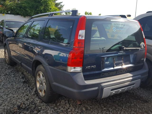 YV1SZ592251187012 - 2005 VOLVO XC70 BLUE photo 3