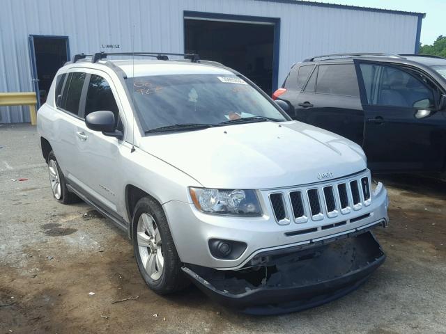 1C4NJCBB9ED603855 - 2014 JEEP COMPASS SP 银色 照片 1