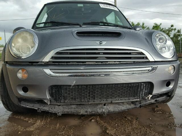 WMWRE33586TJ33692 - 2006 MINI COOPER S SILVER photo 10