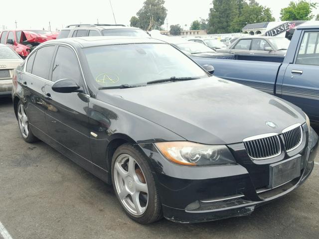 WBAVB73517PA88784 - 2007 BMW 335 I BLACK photo 1