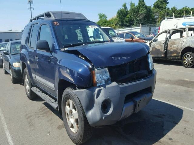 5N1AN08WX6C552428 - 2006 NISSAN XTERRA BLUE photo 1