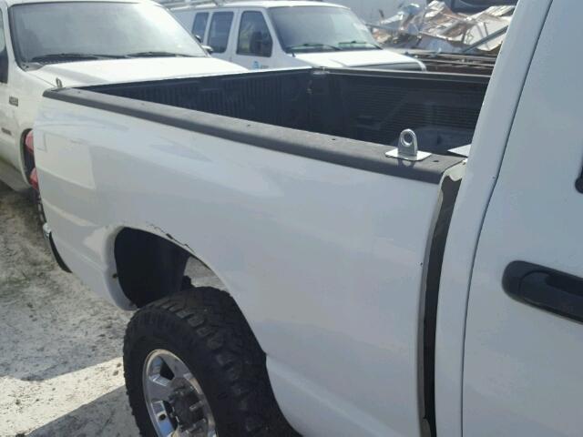 3D7KS28A48G248406 - 2008 DODGE RAM 2500 S 白色 照片 9