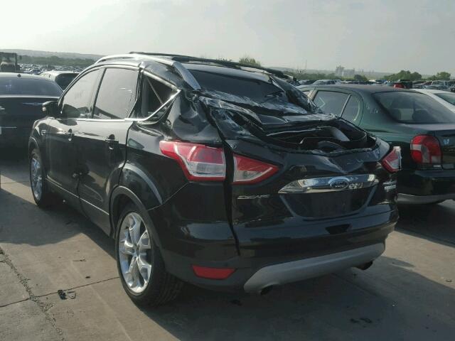 1FMCU0J9XEUB44665 - 2014 FORD ESCAPE TIT BLACK photo 3