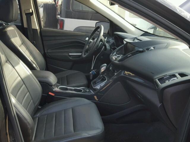 1FMCU0J9XEUB44665 - 2014 FORD ESCAPE TIT BLACK photo 5