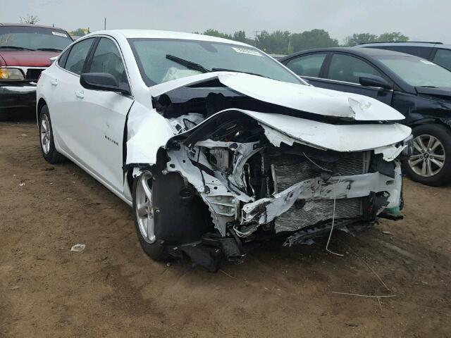 1G1ZB5ST3GF173193 - 2016 CHEVROLET MALIBU LS WHITE photo 1