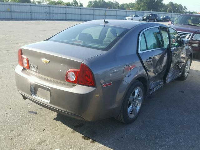 1G1ZC5EB8AF225036 - 2010 CHEVROLET MALIBU 1LT BROWN photo 4