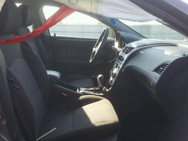 1G1ZC5EB8AF225036 - 2010 CHEVROLET MALIBU 1LT BROWN photo 5