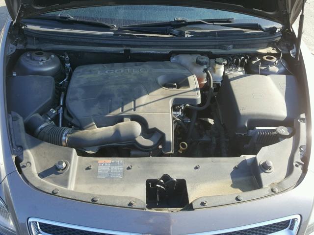 1G1ZC5EB8AF225036 - 2010 CHEVROLET MALIBU 1LT BROWN photo 7