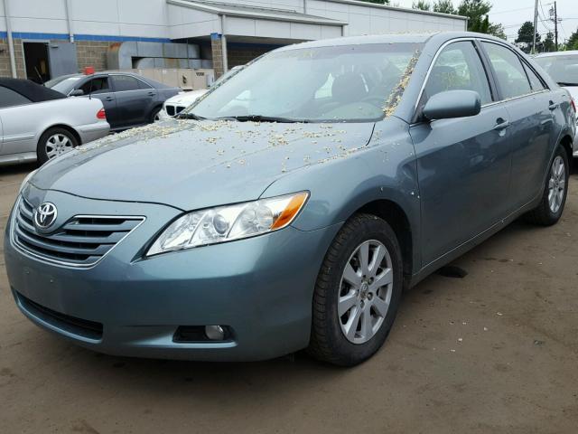 4T1BE46K77U712403 - 2007 TOYOTA CAMRY NEW GREEN photo 2