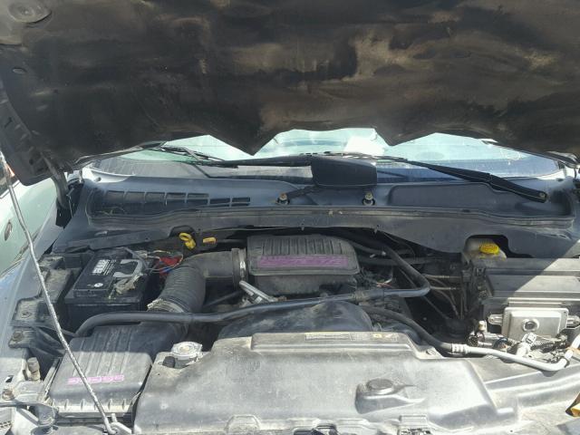 1D4HB38N75F592616 - 2005 DODGE DURANGO ST GRAY photo 7