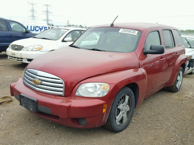 3GNBAAFW2BS610184 - 2011 CHEVROLET HHR LS RED photo 2