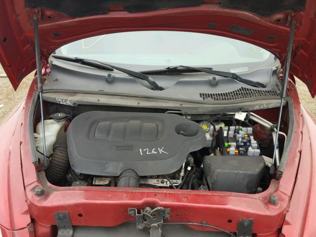 3GNBAAFW2BS610184 - 2011 CHEVROLET HHR LS RED photo 7