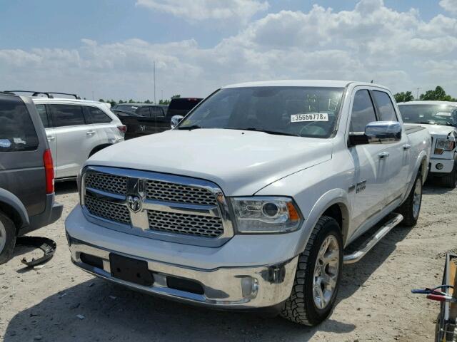 1C6RR6NT7DS706449 - 2013 RAM 1500 LARAM WHITE photo 2