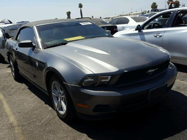 1ZVBP8EN7A5100783 - 2010 FORD MUSTANG CHARCOAL photo 1