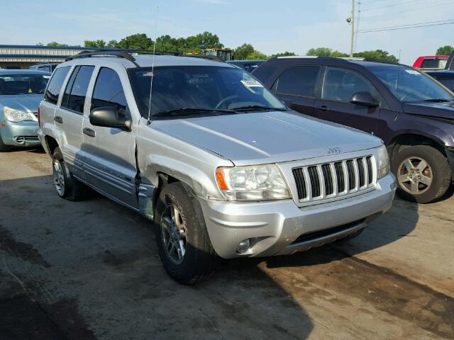 1J4GX48S64C267875 - 2004 JEEP GRAND CHER SILVER photo 1