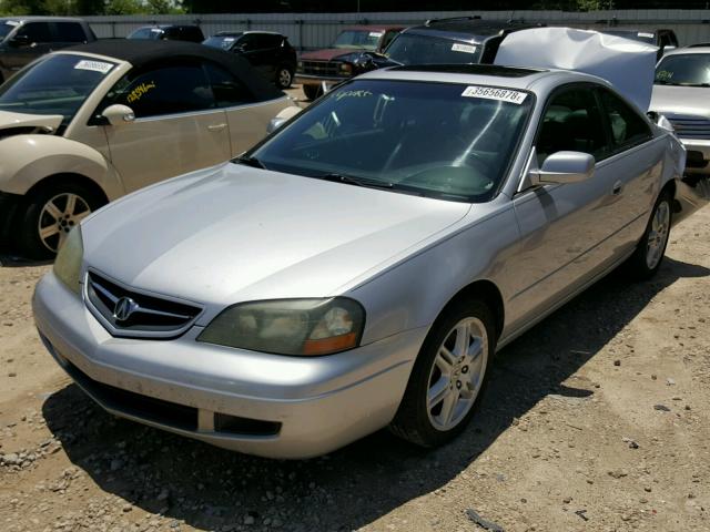 19UYA42653A008412 - 2003 ACURA 3.2CL TYPE SILVER photo 2